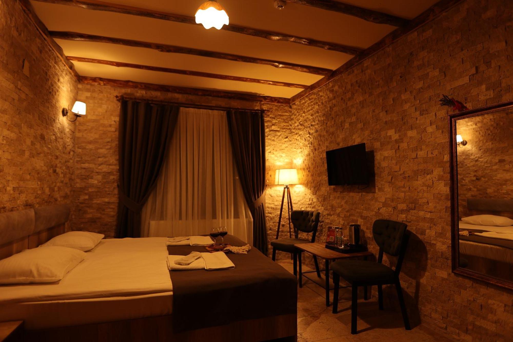 Calina Capadocia Hotel Üchisar Bagian luar foto
